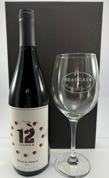 12 Copas Blend de Blancas 2021 + Copa - copia