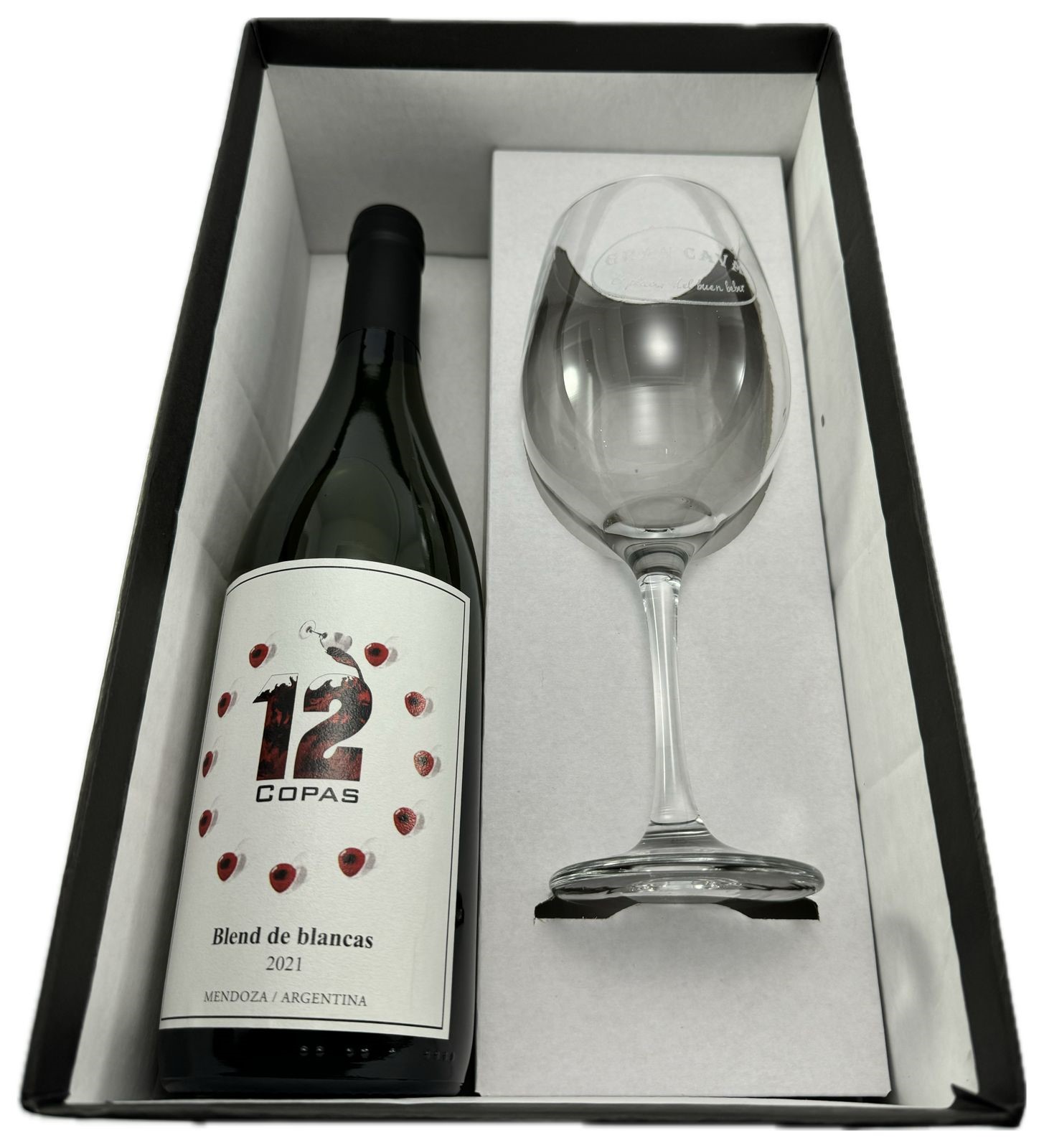 12 Copas - Blend de Blancas 2021 + Copa - copia