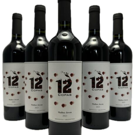 12 Copas Malbec Joven 2023