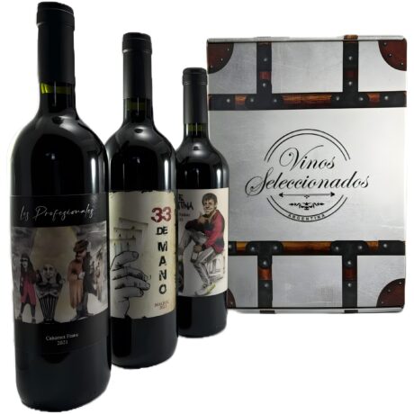 Combo 07: Los Profesionales (Cabernet Franc 2021) + 33 de Mano (Malbec 2022) + Pibe Cantina (Joven Malbec 2022)