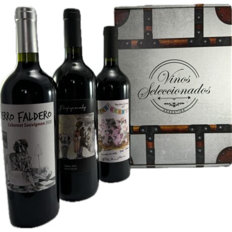 Combo 08: Perro Faldero (Cabernet Sauvignon 2020) + Los Profesionales (Malbec 2022) + Como Chancho pa la Feria (Malbec Joven 2023)