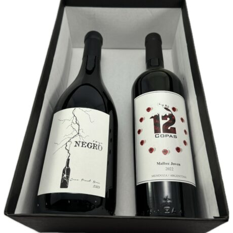 Combo 04: Rayo Negro (Gran Pinot Noir 2022) + 12 Copas (Malbec Joven 2022)