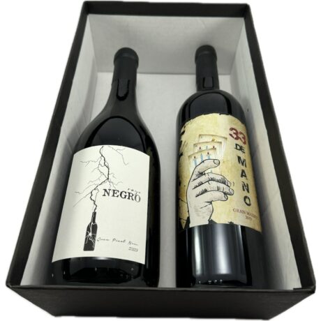 Combo 06: Rayo Negro (Gran Pinot Noir 2022) + 33 de Mano (Gran Malbec 2019)